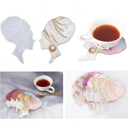 قالب كوستر المرأه العصرية