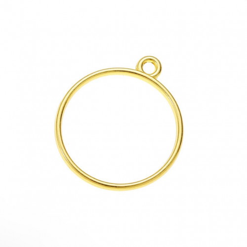 تعليقة معدنيه دائرية (حبه)