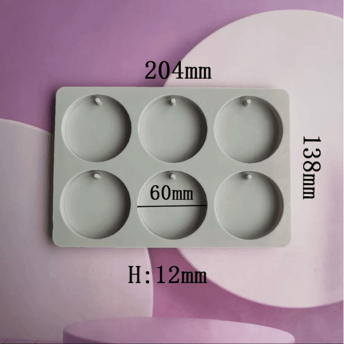 قالب تعليقات مستديره مقاس 6