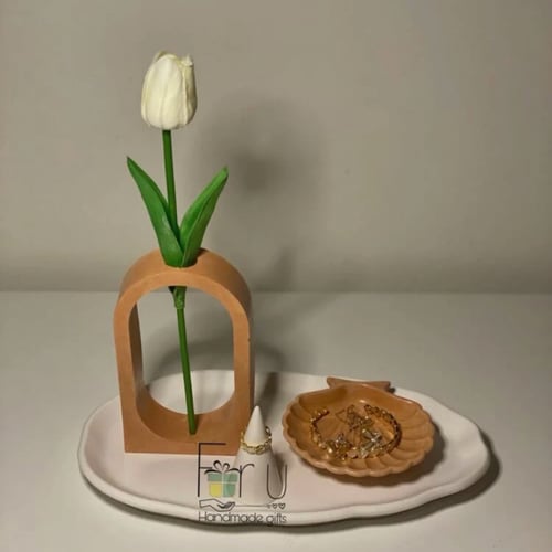 قالب سيليكون + 3قطع وعاء A