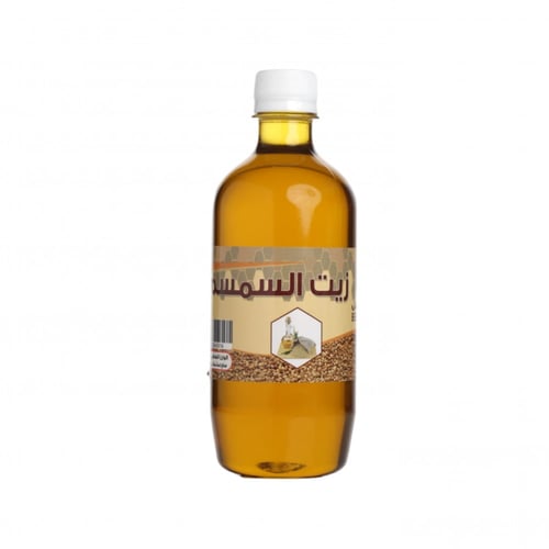 زيت السمسم البلدي من جازان للتر