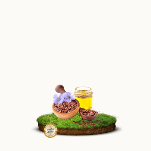 زيت الكتان وزن 1 لتر