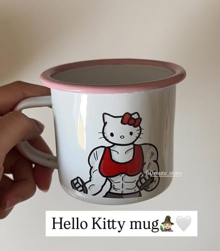 كوب المعضالة Hello Kitty