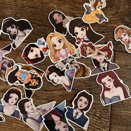 ستيكرز اميرات ديزني