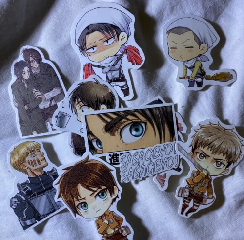 ستيكرز هجوم العمالقة