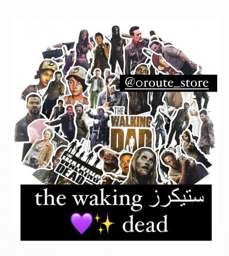 ستيكرز the waking dead
