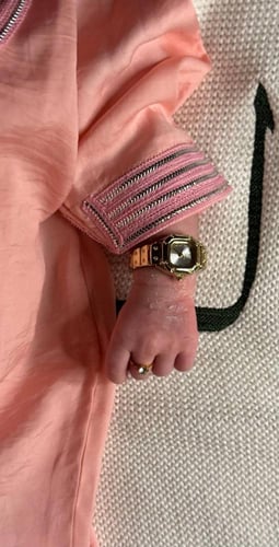 خاتم مواليد ذهبي