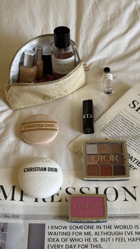 حقيبة ديور ذهبي ليتمد اديشن