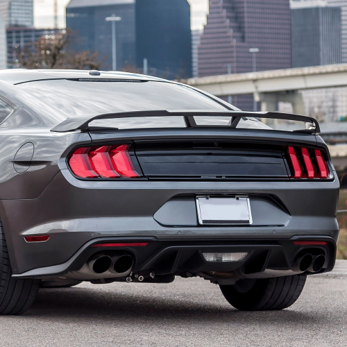 Mustang wing 2015-2023 performance black glossy