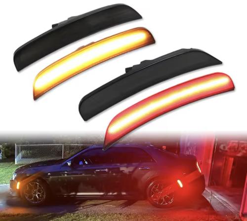 عواكس جانبية أمامي خلفي مكحل كرايسلر 2015-2023