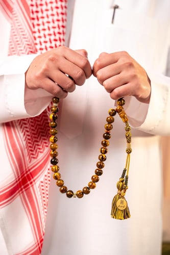 سبحة السندلوس الرخامي – تصميم زيتي رخامي مع لمسة ف...