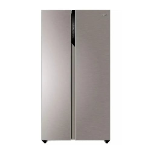 ثلاجة هاير دولابي 17.8 قدم 503 لتر إنفيرتر فضي