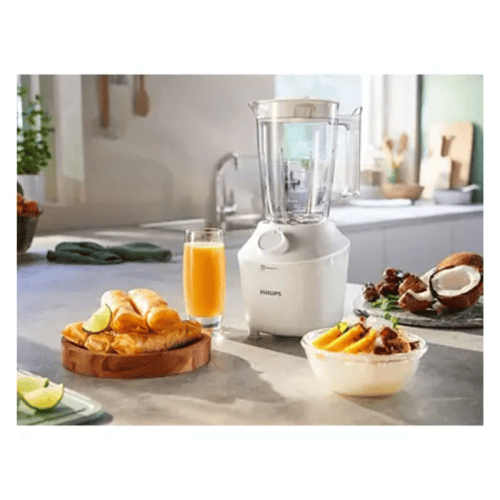 خلاط فيليبس 1.2 لتر، 450 واط 1 سرعه+نبض مع مطحنة