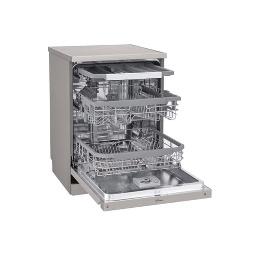 ال جي غسالة صحون 8 برامج 14 مكان فضي