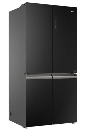 ثلاجة هاير دولابي 20.6 قدم إنفيرتر زجاج أسود