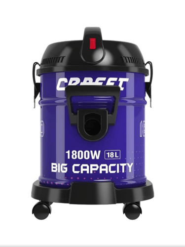 مكنسة كرافت 18 لتر 1800 واط ازرق