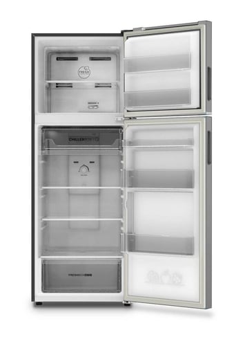 ثلاجة هاير 11.7 قدم 333 لتر انفرتر فضي