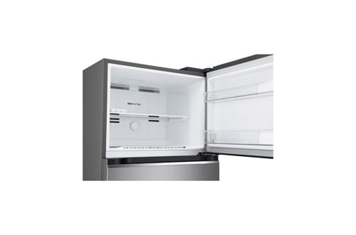 ثلاجة ال جي انفرتر 14 قدم، 395 لتر، فضي