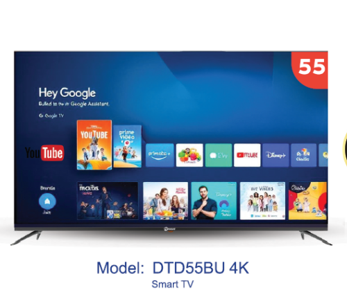 شاشة دانسات نظام جوجل 55 بوصة تردد 120 هرتز