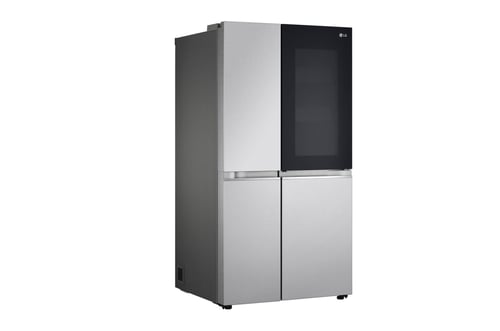 ثلاجة ال جي دولابي 28 قدم 796 لتر فضي