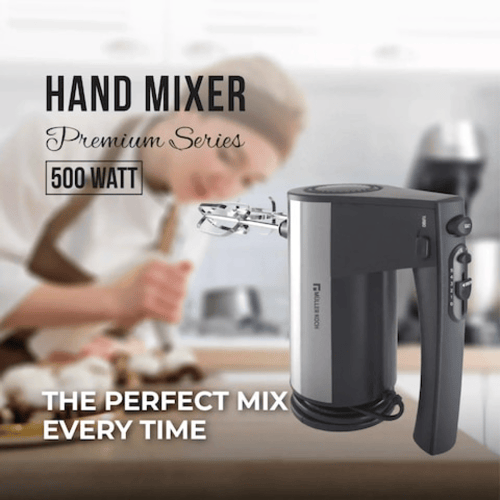 مولر كوخ خلاط يدوي قدرة 500 واط لون أسود