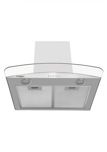 شفاط زترست 60 سم قوة الشفط 1000م3/ساعة زجاجي أستيل