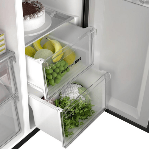 ثلاجة هاير دولابي 17.8 قدم 503 لتر إنفيرتر فضي