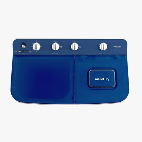 غسالة هيتاشي 10.5 ك حوضين F