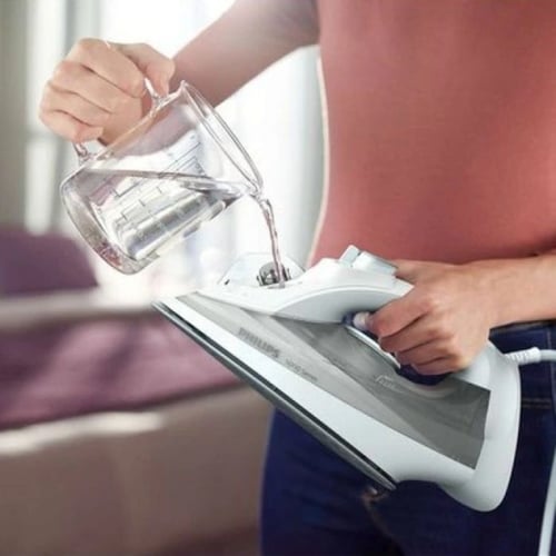 مكواة فيليبس بخار 320 مل - 2400 واط رمادي