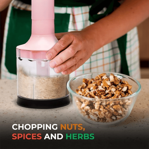 مولر كوخ 4 في 1 خلاط يدوي بقدرة 400 واط لون وردي