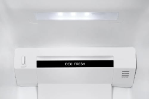 ثلاجة هاير دولابي 17.8 قدم، 504 لتر، إنفرتر ابيض