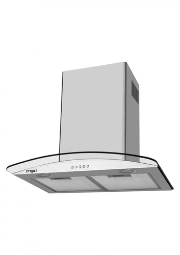 شفاط زترست 60 سم قوة الشفط 1000م3/ساعة زجاجي أستيل