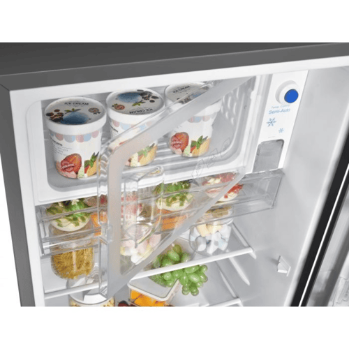 ثلاجة هاير 5.5 قدم 155 لتر سيلفر