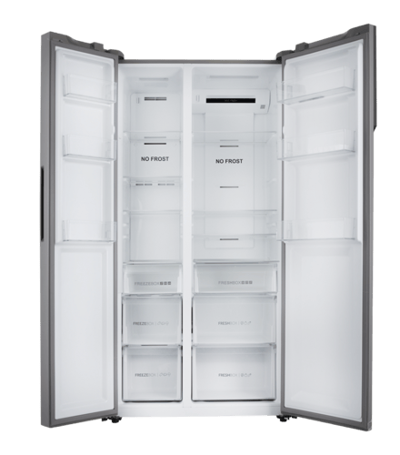 ثلاجة هاير دولابي 19.8 قدم سلفر