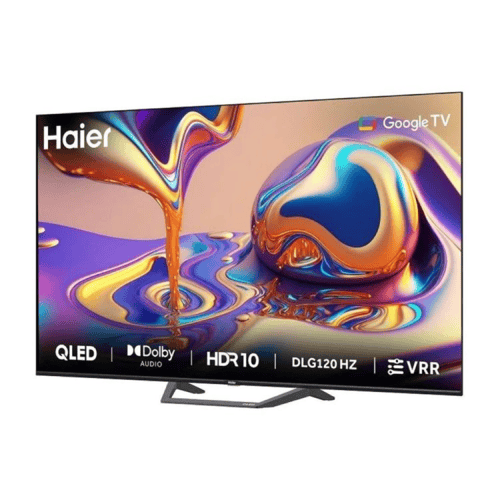شاشة هاير QLED بوصة 75 سمارت 120 هرتز 4K