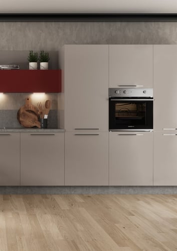 فرن جليم بلت-إن كهرباء 59.7سم، شواية، (6) وظائف، م...