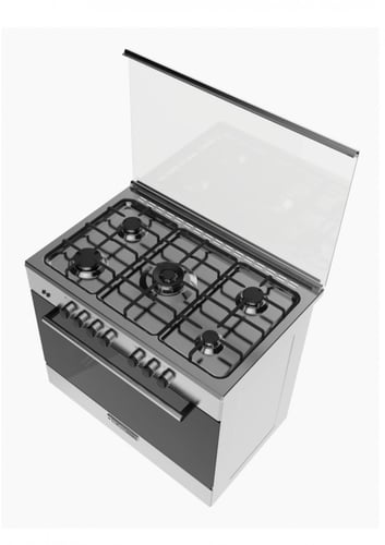 مطبخ جليم غاز 60*90 (5) شعلات غاز ، أمان تام - أست...