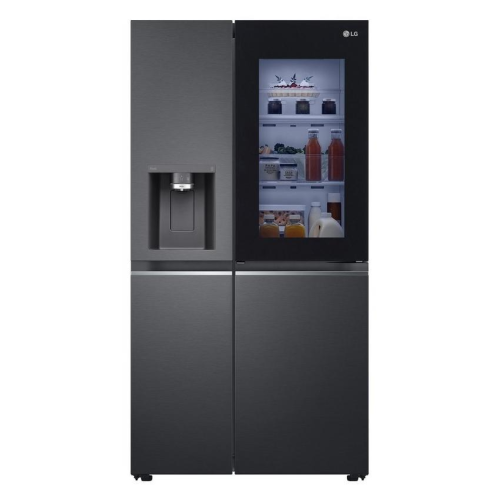 ثلاجة ال جي دولابي 26.7 قدم بلاتيني