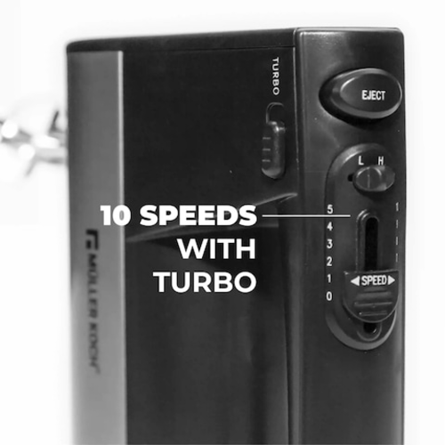 مولر كوخ خلاط يدوي قدرة 500 واط لون أسود