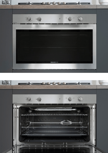 فرن جليم غاز بلت ان غاز (89.7) سم ، (115) لتر ، مت...