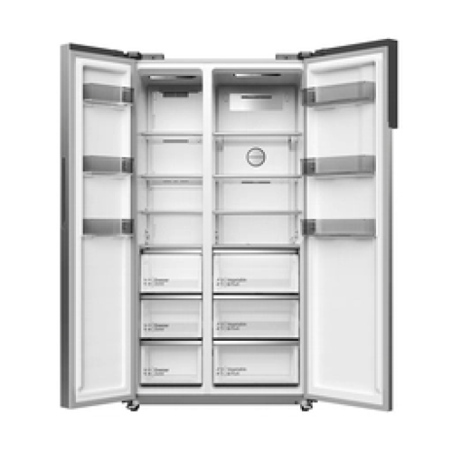 ثلاجة هيتاشي دولابي 18.6 قدم استيل