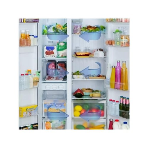 ثلاجة باناسونيك باب جانب باب، 20.8 قدم، 588 لتر، إ...