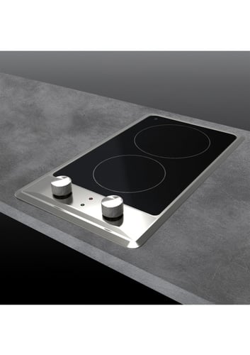 سطح جليم غاز بلت ان 29سم، 2 عيون سيراميك، تحكم أما...