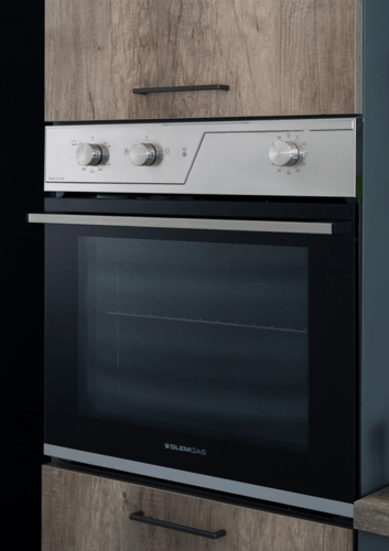 فرن جليم بلت ان غاز 59.7سم، شواية، متعدد الوظائف