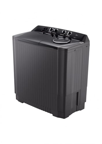 غسالة ال جي حوضين 14 كيلو اسود