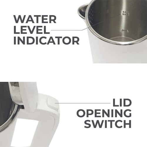 مولر كيتشن غلايه كهربائيه بسعة 1 لتر قدرة 1000 واط...