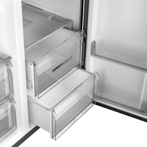 ثلاجة هاير دولابي بابين 21.2 قدم، 600 لتر، انفرتر،...