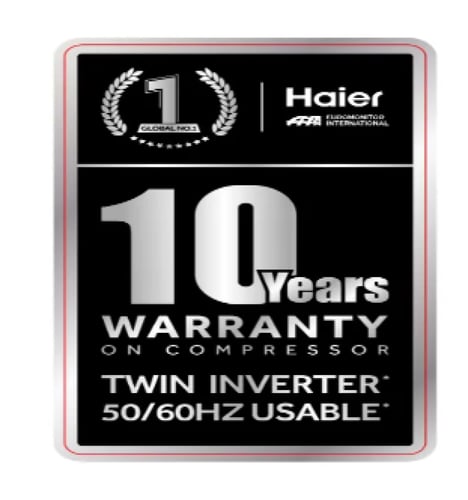 ثلاجة هاير دولابي 17.8 قدم، 504 لتر، إنفرتر ابيض