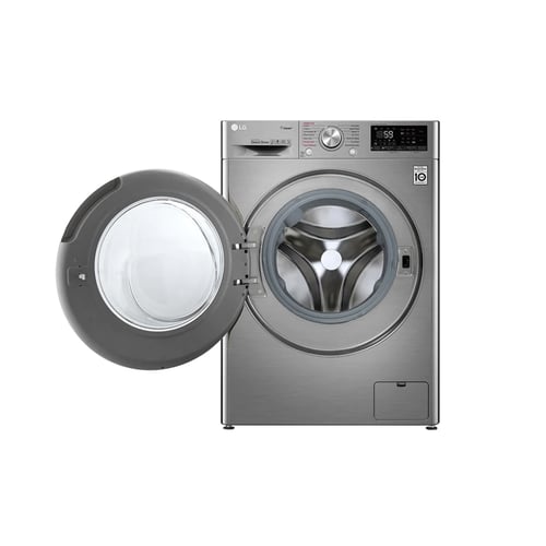 غسالة اتوماتيك ال جي امامية 10.5 كيلو تنشيف 100% م...