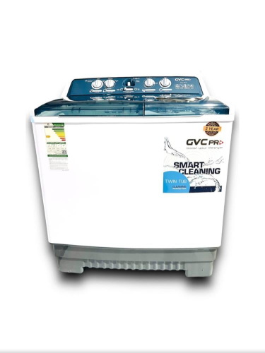 غسالة جي في سي تورنيدو 14 كيلو حوضين